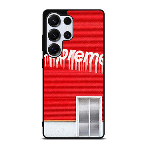 SUPREME MELTED RED HOUSE Samsung Galaxy S25 Ultra Case Cover SUPREME MELTED RED HOUSE Samsung Galaxy S25 Ultra Case Cover