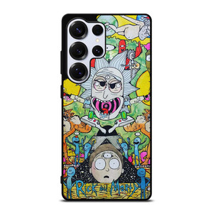 TRIPPY RICK AND MORTY Samsung Galaxy S25 Ultra Case Cover TRIPPY RICK AND MORTY Samsung Galaxy S25 Ultra Case Cover