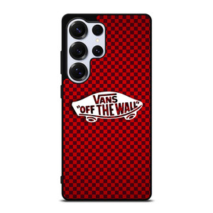 VANS OFF THE WALL SKATER RED CARBON Samsung Galaxy S25 Ultra Case Cover VANS OFF THE WALL SKATER RED CARBON Samsung Galaxy S25 Ultra Case Cover