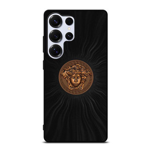 VERSACE LOGO EMBLEM GOLD BLACK ICON Samsung Galaxy S25 Ultra Case Cover VERSACE LOGO EMBLEM GOLD BLACK ICON Samsung Galaxy S25 Ultra Case Cover