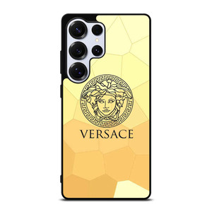 VERSACE LOGO GOLDEN MOZAIK Samsung Galaxy S25 Ultra Case Cover VERSACE LOGO GOLDEN MOZAIK Samsung Galaxy S25 Ultra Case Cover