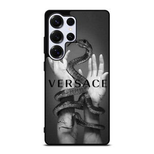 VERSACE LOGO SNAKE AND HANDS Samsung Galaxy S25 Ultra Case Cover VERSACE LOGO SNAKE AND HANDS Samsung Galaxy S25 Ultra Case Cover