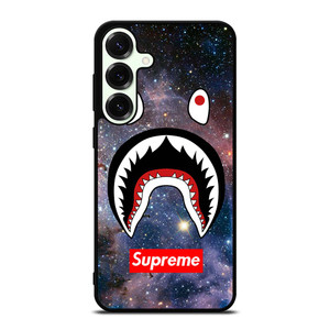 BAPE CAMO SHARK SUPREME NEBULA Samsung Galaxy S25 Plus Case Cover BAPE CAMO SHARK SUPREME NEBULA Samsung Galaxy S25 Plus Case Cover