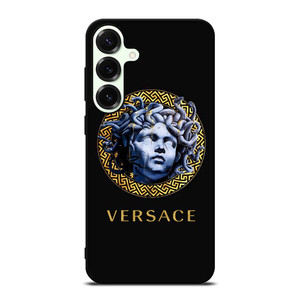 BLUE VERSACE MEDUSA LOGO Samsung Galaxy S25 Plus Case Cover