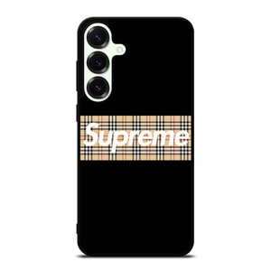BURBERRY X SUPREME 3 Samsung Galaxy S25 Plus Case Cover