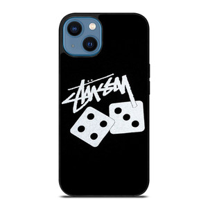 STUSSY DICES iPhone 14 Case Cover STUSSY DICES iPhone 14 Case Cover