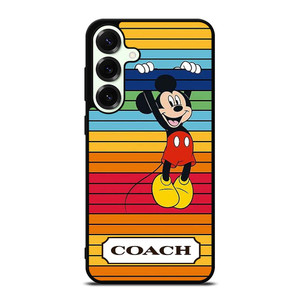COACH NEW YORK MICKEY MOUSE Samsung Galaxy S25 Plus Case Cover COACH NEW YORK MICKEY MOUSE Samsung Galaxy S25 Plus Case Cover