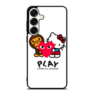 COMME DES GARCONS BAPE HELLO KITTY Samsung Galaxy S25 Plus Case Cover COMME DES GARCONS BAPE HELLO KITTY Samsung Galaxy S25 Plus Case Cover