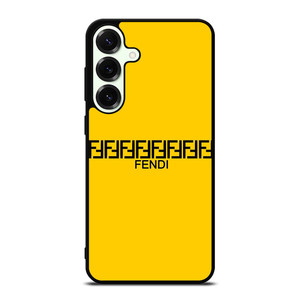 FENDI ROMA LOGO YELLOW Samsung Galaxy S25 Plus Case Cover FENDI ROMA LOGO YELLOW Samsung Galaxy S25 Plus Case Cover