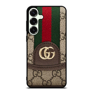 GUCCI LOGO BROWN BAG Samsung Galaxy S25 Plus Case Cover GUCCI LOGO BROWN BAG Samsung Galaxy S25 Plus Case Cover