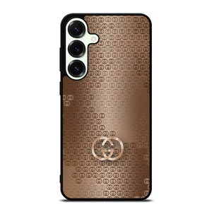 GUCCI LOGO PATTERN GOLD Samsung Galaxy S25 Plus Case Cover GUCCI LOGO PATTERN GOLD Samsung Galaxy S25 Plus Case Cover