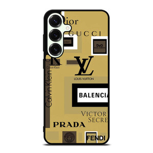 GUCCI VERSACE LOUISE VUITTON LV PRADA BALENCIAGA Samsung Galaxy S25 Plus Case Cover GUCCI VERSACE LOUISE VUITTON LV PRADA BALENCIAGA Samsung Galaxy S25 Plus Case Cover