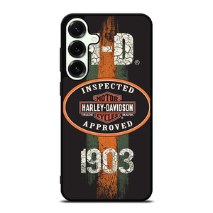 HARLEY DAVIDSON 1903 INSPECTED Samsung Galaxy S25 Plus Case Cover HARLEY DAVIDSON 1903 INSPECTED Samsung Galaxy S25 Plus Case Cover