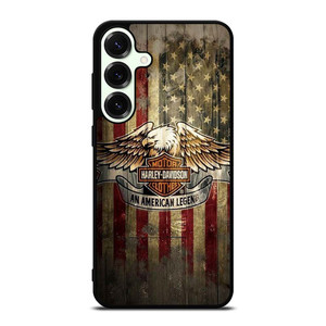 HARLEY DAVIDSON AMERICAN LEGEND WOODEN LOGO Samsung Galaxy S25 Plus Case Cover HARLEY DAVIDSON AMERICAN LEGEND WOODEN LOGO Samsung Galaxy S25 Plus Case Cover