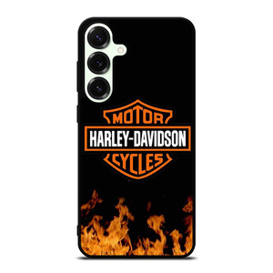 HARLEY DAVIDSON FIRE LOGO 2 Samsung Galaxy S25 Plus Case Cover HARLEY DAVIDSON FIRE LOGO 2 Samsung Galaxy S25 Plus Case Cover