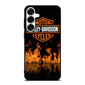 HARLEY DAVIDSON FIRE LOGO Samsung Galaxy S25 Plus Case Cover HARLEY DAVIDSON FIRE LOGO Samsung Galaxy S25 Plus Case Cover