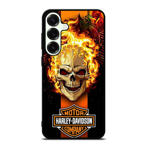 HARLEY DAVIDSON SKULL FIRE Samsung Galaxy S25 Plus Case Cover HARLEY DAVIDSON SKULL FIRE Samsung Galaxy S25 Plus Case Cover