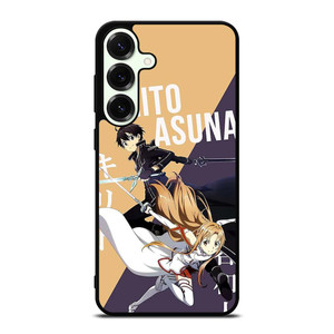 KIRITO AND ASUNA SWORD ART ONLINE Samsung Galaxy S25 Plus Case Cover