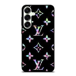LOUIS VUITTON LOGO LV BLACK RAINBOW Samsung Galaxy S25 Plus Case Cover LOUIS VUITTON LOGO LV BLACK RAINBOW Samsung Galaxy S25 Plus Case Cover