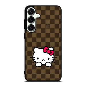 LOUIS VUITTON LOGO LV PATTERN HELLO KITTY Samsung Galaxy S25 Plus Case Cover LOUIS VUITTON LOGO LV PATTERN HELLO KITTY Samsung Galaxy S25 Plus Case Cover
