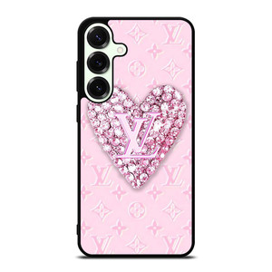 LOUIS VUITTON LOGO PINK HEART DIAMOND Samsung Galaxy S25 Plus Case Cover LOUIS VUITTON LOGO PINK HEART DIAMOND Samsung Galaxy S25 Plus Case Cover