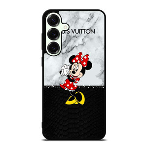 LOUIS VUITTON LV X MINNIE MOUSE DISNEY SNAKE MARBLE Samsung Galaxy S25 Plus Case Cover