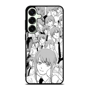MAKIMA CHAINSAW MAN COLLAGE Samsung Galaxy S25 Plus Case Cover MAKIMA CHAINSAW MAN COLLAGE Samsung Galaxy S25 Plus Case Cover