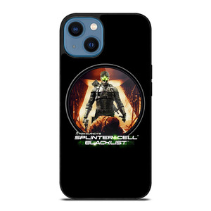 TOM CLANCY'S SPLINTER CELL BLACKLIST LOGO iPhone 14 Case Cover TOM CLANCY'S SPLINTER CELL BLACKLIST LOGO iPhone 14 Case Cover