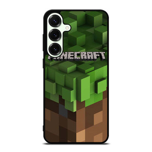 MINECRAFT LOGO CUBE Samsung Galaxy S25 Plus Case Cover MINECRAFT LOGO CUBE Samsung Galaxy S25 Plus Case Cover