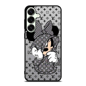MINNIE MOUSE DISNEY FEAT LOUIS VUITTON LV GRAY Samsung Galaxy S25 Plus Case Cover MINNIE MOUSE DISNEY FEAT LOUIS VUITTON LV GRAY Samsung Galaxy S25 Plus Case Cover