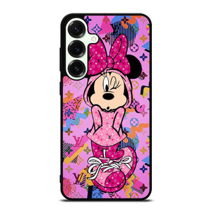 MINNIE MOUSE DISNEY FEAT LOUIS VUITTON LV PINK Samsung Galaxy S25 Plus Case Cover MINNIE MOUSE DISNEY FEAT LOUIS VUITTON LV PINK Samsung Galaxy S25 Plus Case Cover