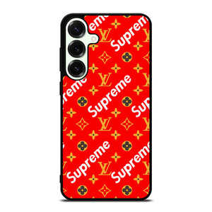 NEW SUPREME RED GOLD PATTERN Samsung Galaxy S25 Plus Case Cover NEW SUPREME RED GOLD PATTERN Samsung Galaxy S25 Plus Case Cover