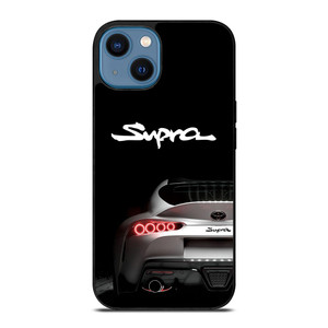 TOYOTA SUPRA CARS WHITE  iPhone 14 Case Cover