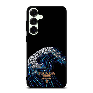 PRADA LOGO DIAMOND WAVE Samsung Galaxy S25 Plus Case Cover PRADA LOGO DIAMOND WAVE Samsung Galaxy S25 Plus Case Cover