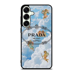 PRADA MILANO LOGO THE ANGELS Samsung Galaxy S25 Plus Case Cover PRADA MILANO LOGO THE ANGELS Samsung Galaxy S25 Plus Case Cover