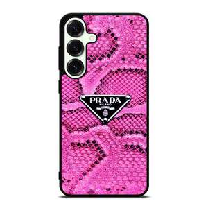 PRADA MILANO PINK SNAKE SKIN Samsung Galaxy S25 Plus Case Cover PRADA MILANO PINK SNAKE SKIN Samsung Galaxy S25 Plus Case Cover