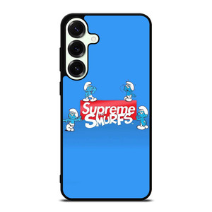 SUPREME AND THE SMURFS Samsung Galaxy S25 Plus Case Cover SUPREME AND THE SMURFS Samsung Galaxy S25 Plus Case Cover