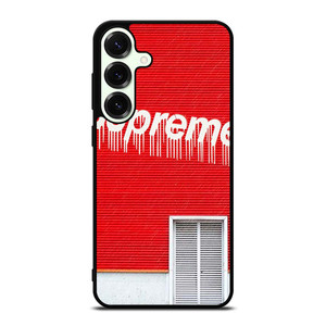 SUPREME MELTED RED HOUSE Samsung Galaxy S25 Plus Case Cover SUPREME MELTED RED HOUSE Samsung Galaxy S25 Plus Case Cover
