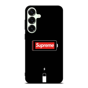 SUPREME PHONE LOW BATTERY Samsung Galaxy S25 Plus Case Cover