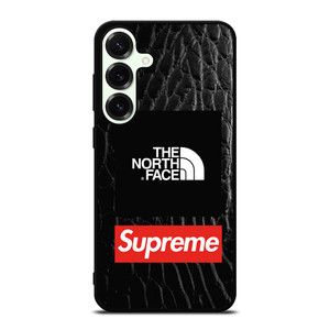 SUPREME X THE NORTH FACE LEATHER Samsung Galaxy S25 Plus Case Cover