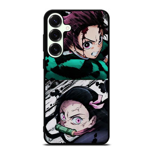 TANJIRO AND NEZUKO KAMADO DEMON SLAYER Samsung Galaxy S25 Plus Case Cover TANJIRO AND NEZUKO KAMADO DEMON SLAYER Samsung Galaxy S25 Plus Case Cover