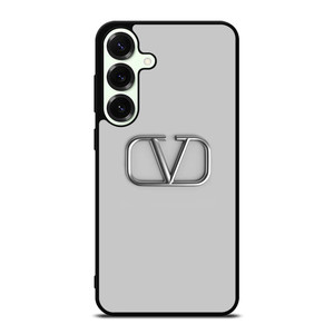VALENTINO SILVER EMBLEM Samsung Galaxy S25 Plus Case Cover VALENTINO SILVER EMBLEM Samsung Galaxy S25 Plus Case Cover