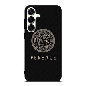 VERSACE LOGO ICON CARBON Samsung Galaxy S25 Plus Case Cover VERSACE LOGO ICON CARBON Samsung Galaxy S25 Plus Case Cover