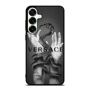 VERSACE LOGO SNAKE AND HANDS Samsung Galaxy S25 Plus Case Cover VERSACE LOGO SNAKE AND HANDS Samsung Galaxy S25 Plus Case Cover