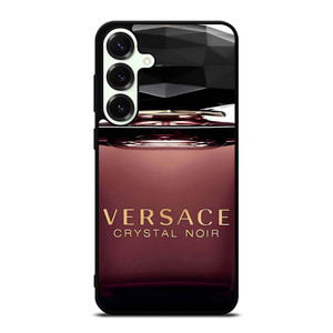 VERSACE PERFUME CRYSTAL NOIR Samsung Galaxy S25 Plus Case Cover VERSACE PERFUME CRYSTAL NOIR Samsung Galaxy S25 Plus Case Cover