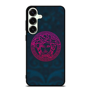 VERSACE VOILET GREEN LOGO Samsung Galaxy S25 Plus Case Cover VERSACE VOILET GREEN LOGO Samsung Galaxy S25 Plus Case Cover