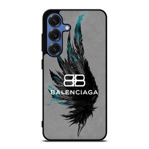 BALENCIAGA LOGO BLACK WING Samsung Galaxy S25 Case Cover BALENCIAGA LOGO BLACK WING Samsung Galaxy S25 Case Cover