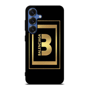 BALENCIAGA LOGO GOLD Samsung Galaxy S25 Case Cover BALENCIAGA LOGO GOLD Samsung Galaxy S25 Case Cover