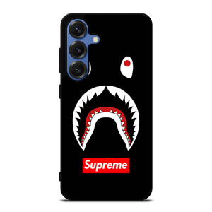 BAPE CAMO SHARK SUPREME BLACK Samsung Galaxy S25 Case Cover BAPE CAMO SHARK SUPREME BLACK Samsung Galaxy S25 Case Cover