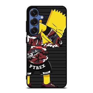 BART SIMPSON SUPREME CAMO DAB Samsung Galaxy S25 Case Cover BART SIMPSON SUPREME CAMO DAB Samsung Galaxy S25 Case Cover
